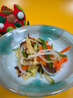 野菜の酢のもの-レシピのメイン写真