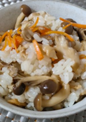 きのこの混ぜご飯(透析サポート)-レシピのメイン写真