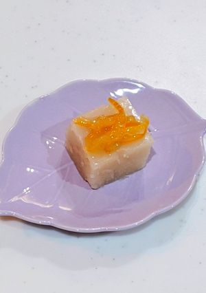 ゆず羊羹-レシピのメイン写真