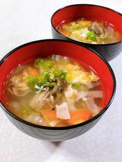 具沢山の中華スープ-レシピのメイン写真
