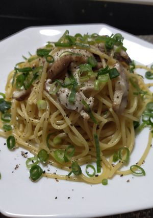 しいたけの和風パスタ-レシピのメイン写真