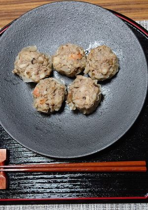ヨウサマの減塩椎茸と海老焼売-レシピのメイン写真