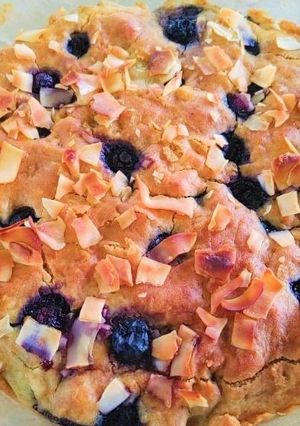 【加工研究会】米粉ブルーベリーケーキ-レシピのメイン写真