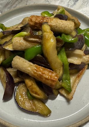 なすとちくわの昆布だし炒め(身内専用)-レシピのメイン写真