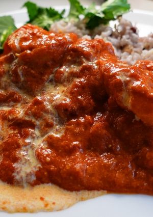 【サラダチキン活用】バターチキンカレー-レシピのメイン写真