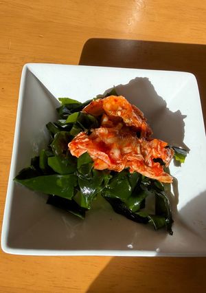 ワカメキムチ-レシピのメイン写真