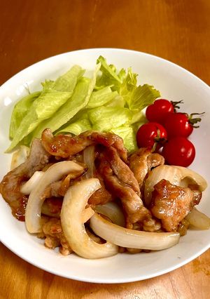 我が家のちょっと甘めの生姜焼き♪-レシピのメイン写真