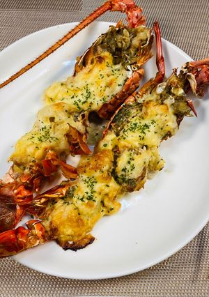 超簡単！伊勢海老のマヨチーズ焼き-レシピのメイン写真