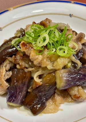 茄子と豚肉のボリューム炒め♪-レシピのメイン写真