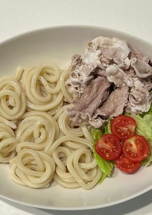 冷しゃぶサラダうどん-レシピのメイン写真