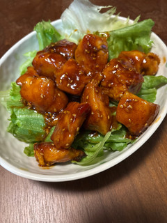 簡単味付け!甘辛ヤンニョムチキン-レシピのメイン写真