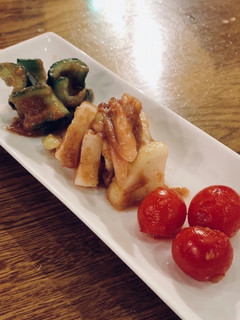野菜の梅の床漬け-レシピのメイン写真