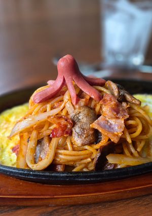 コクウマ名古屋の昭和ナポリタン-レシピのメイン写真