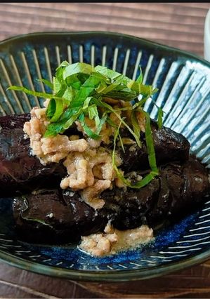 レンジで簡単！なすと豚ひき肉の炒め風｜夏バテに-レシピのメイン写真