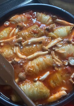 タネ作り不要！ソーセージでロール白菜-レシピのメイン写真