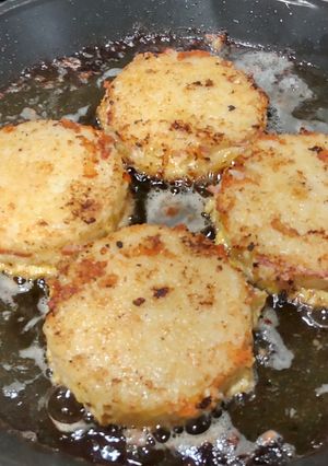 夫考案カルツォーネ ご飯サンド揚げ焼き-レシピのメイン写真