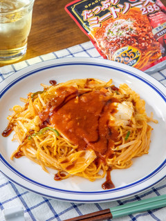 ミートソース焼きそば-レシピのメイン写真