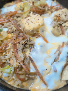 春の食べる野草「つくし」の 玉子とじ -レシピのメイン写真