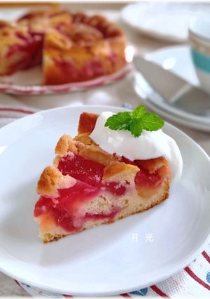 ジューシー＊プラムケーキ（すもものバターケーキ）-レシピのメイン写真