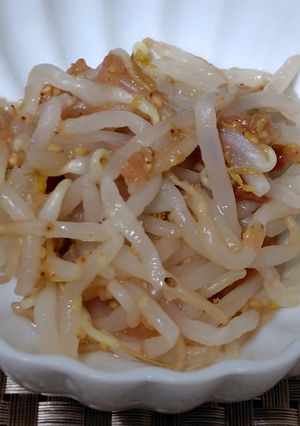 サブおかず/もやしの梅和え☆-レシピのメイン写真
