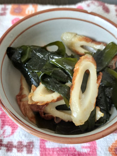 わかめとちくわの中華炒め-レシピのメイン写真