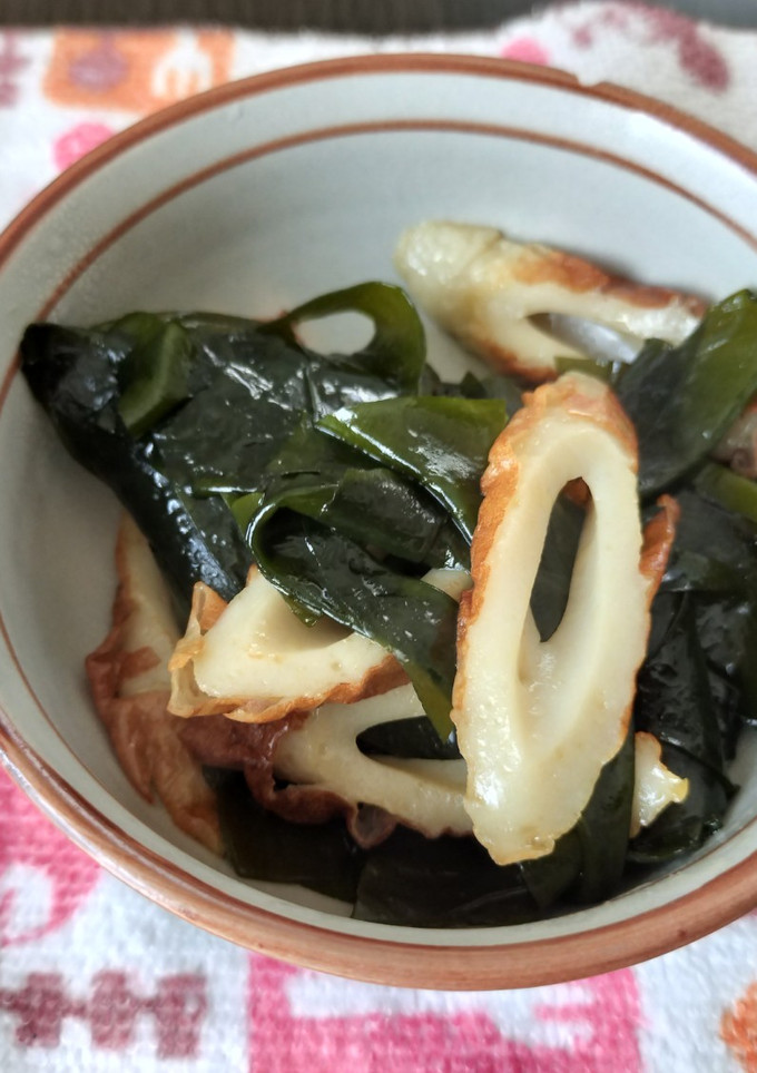 わかめとちくわの中華炒め-レシピのメイン写真