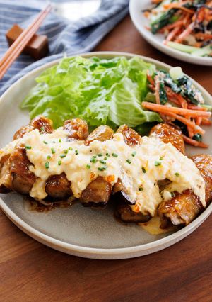 【タルタルたっぷり♡なすの肉巻き南蛮】子供喜ぶ☆-レシピのメイン写真