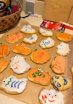 子供でも作れる！ハロウィン🎃型抜きクッキー🍪-レシピのメイン写真
