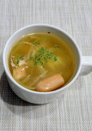 ウインナー入りポテトカレースープ-レシピのメイン写真