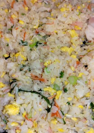 かにつゆでカニかま炒飯-レシピのメイン写真