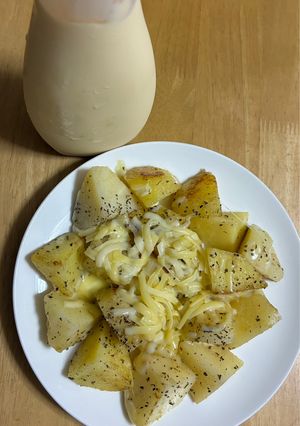 ガーリックポテト〜バジルチーズ味〜-レシピのメイン写真