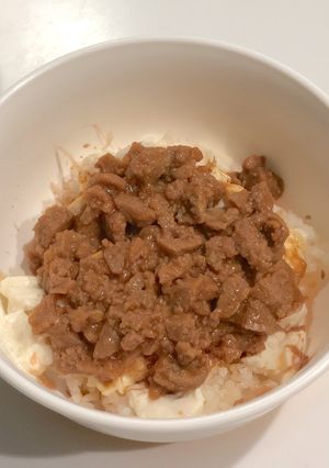 豆腐ミートボール丼-レシピのメイン写真