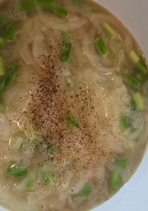アスパラと玉葱のコンソメスープ-レシピのメイン写真