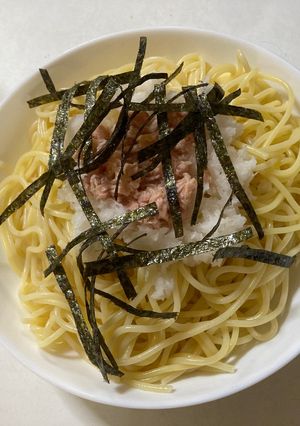 大根おろしとツナ缶の和風パスタ-レシピのメイン写真
