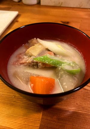 あったか濃厚！鮭の粕汁-レシピのメイン写真