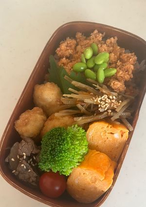 息子弁当184唐揚げ-レシピのメイン写真