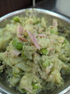 じゃがいもと、枝豆の、ジェノベーゼマヨ-レシピのメイン写真