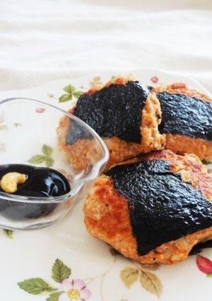 鶏とツナと厚揚げの味噌つくねバーグ-レシピのメイン写真