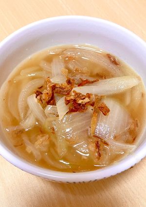 即席、玉ねぎスープ-レシピのメイン写真