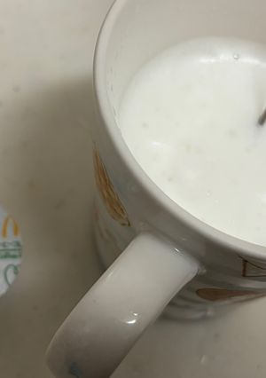 クリープ入り泡立てミルク-レシピのメイン写真
