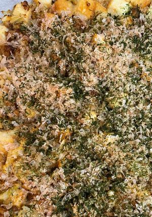 【保育園給食】厚揚げのお好み焼き-レシピのメイン写真