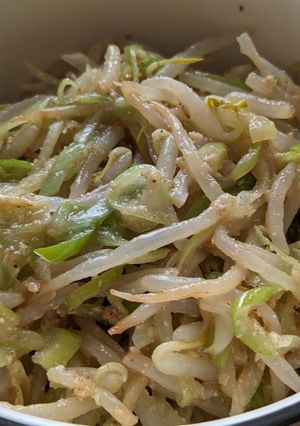 もやしとねぎの中華あえ-レシピのメイン写真