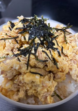 簡単卵ツナ丼-レシピのメイン写真