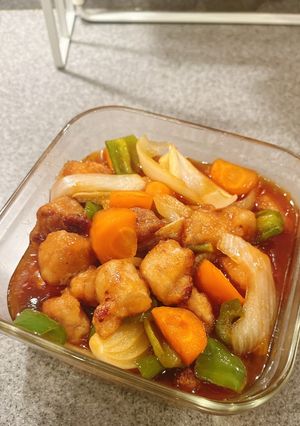 酢豚 (豚は揚げ焼き)-レシピのメイン写真