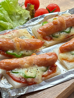 ポキポキプレミアムでもちもちピザ-レシピのメイン写真