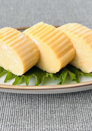 洗い物なし！レンジでだし巻き卵-レシピのメイン写真