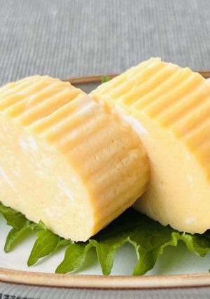 洗い物なし！レンジでだし巻き卵-レシピのメイン写真