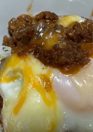 ロコモコ風丼-レシピのメイン写真