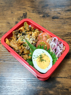 モヤシのゆかり和え弁当-レシピのメイン写真