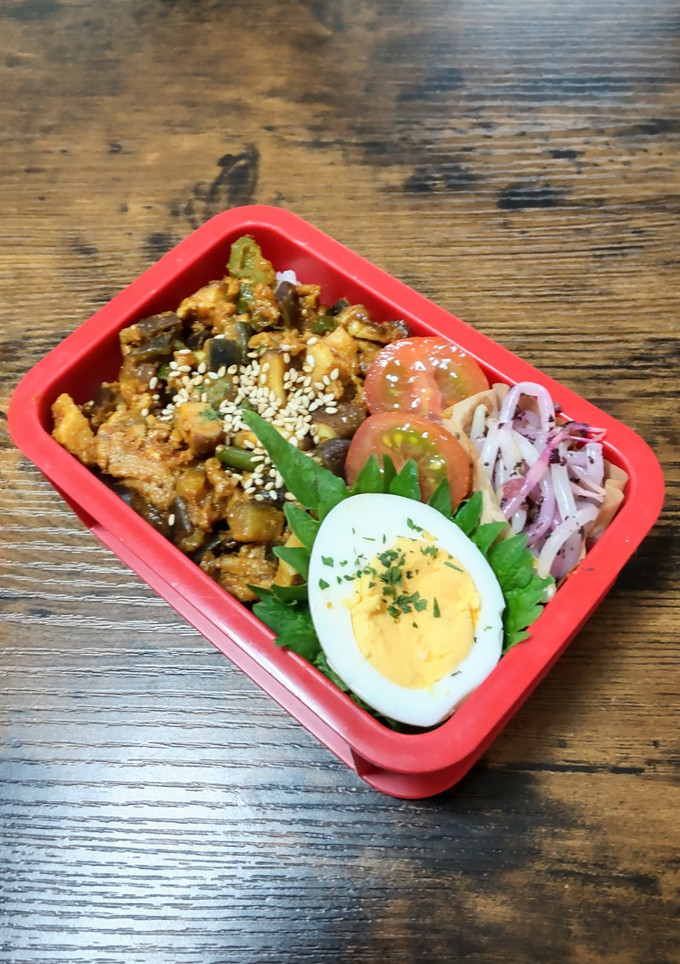 モヤシのゆかり和え弁当-レシピのメイン写真